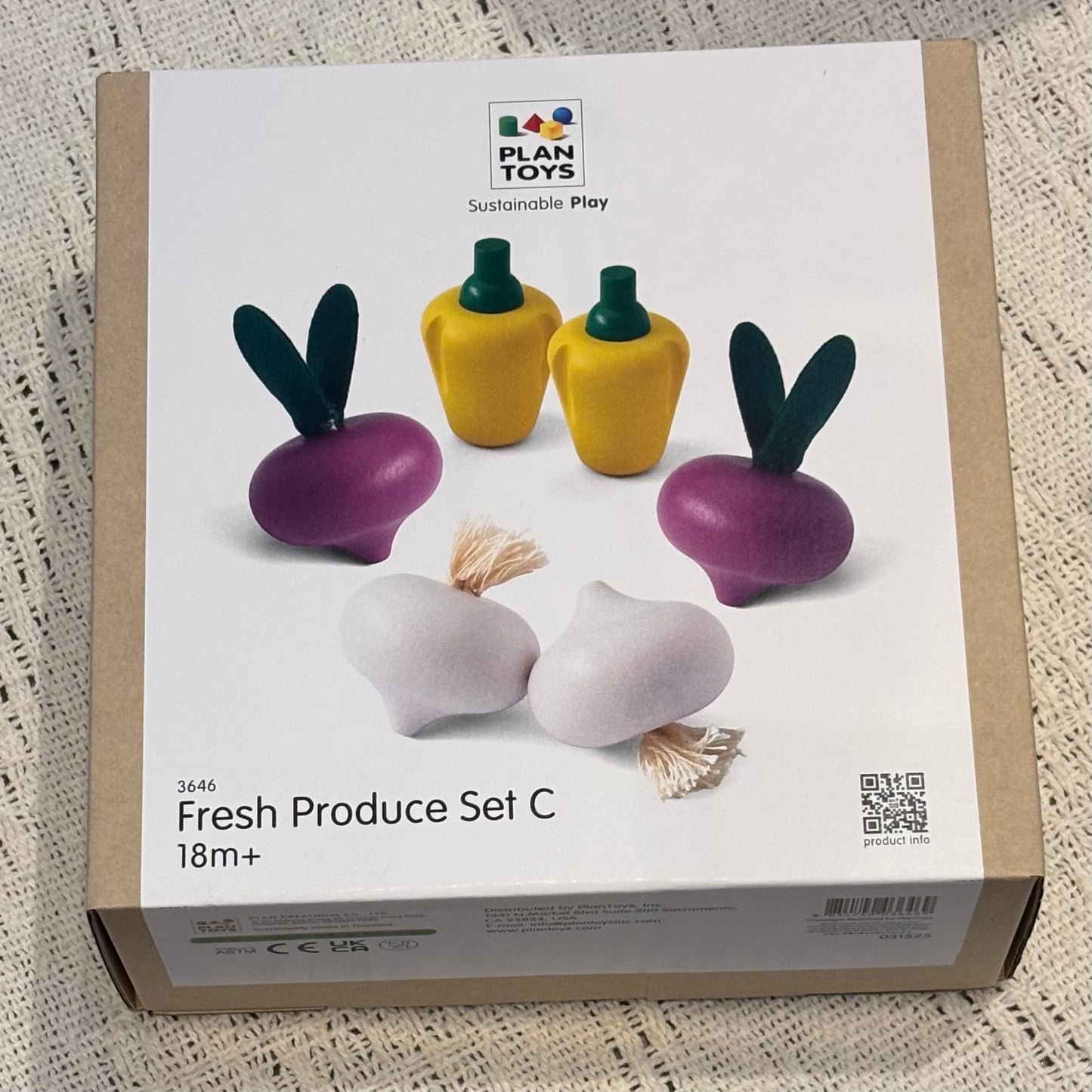 PlanToys Sustainable Play Fresh Produce Set C