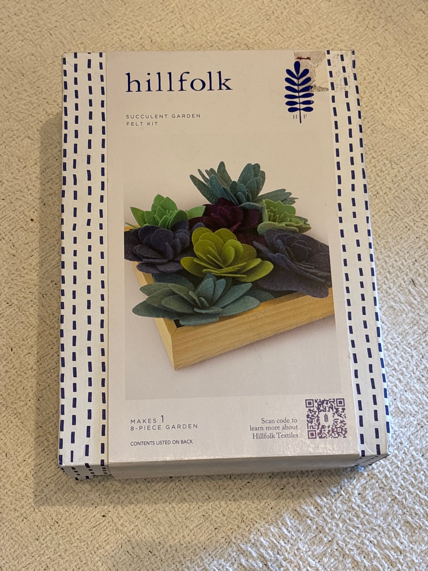 Hillfolk succulent garden felt Kit