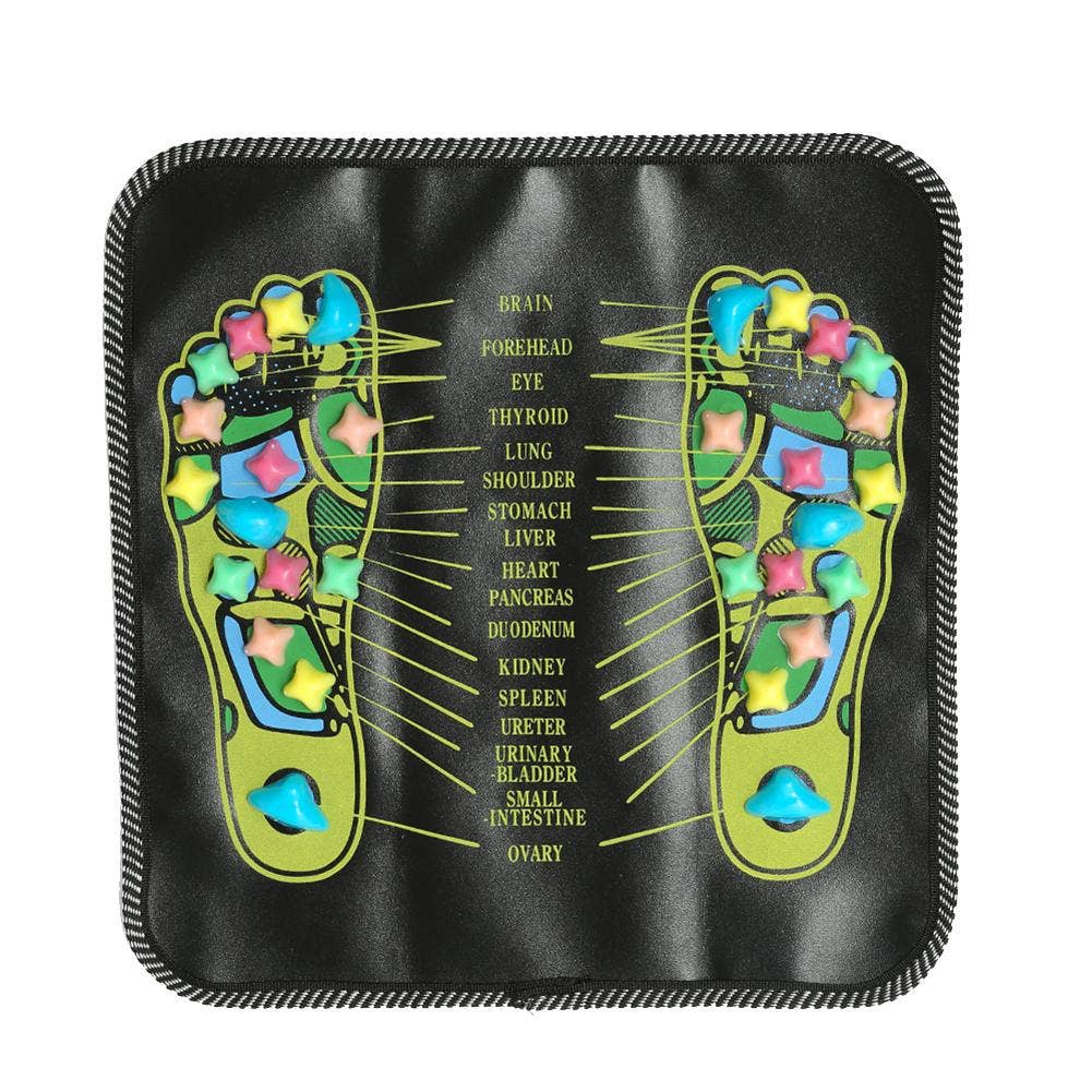VIGOR - Reflexology Acupressure Mat Pad Massager Massage Foot Stone
