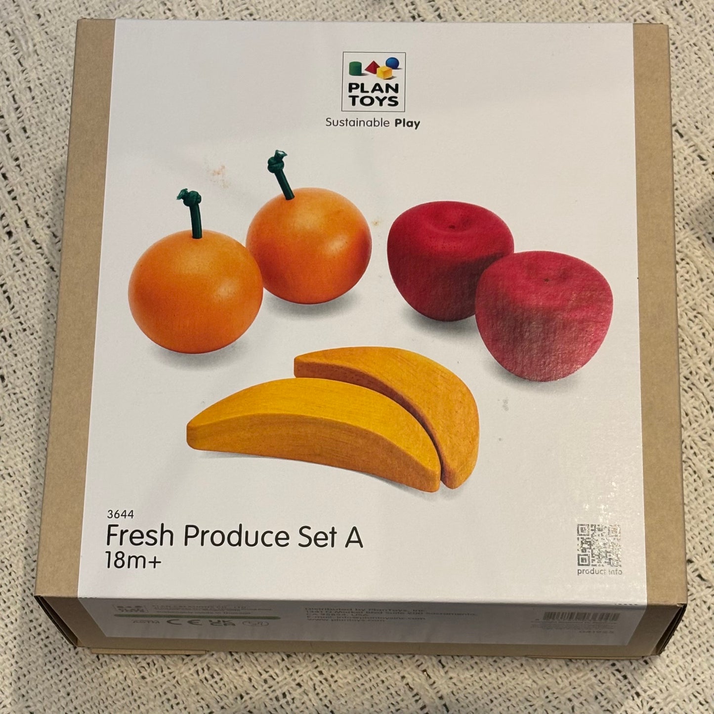 PlanToys Sustainable Play Fresh Produce Set A