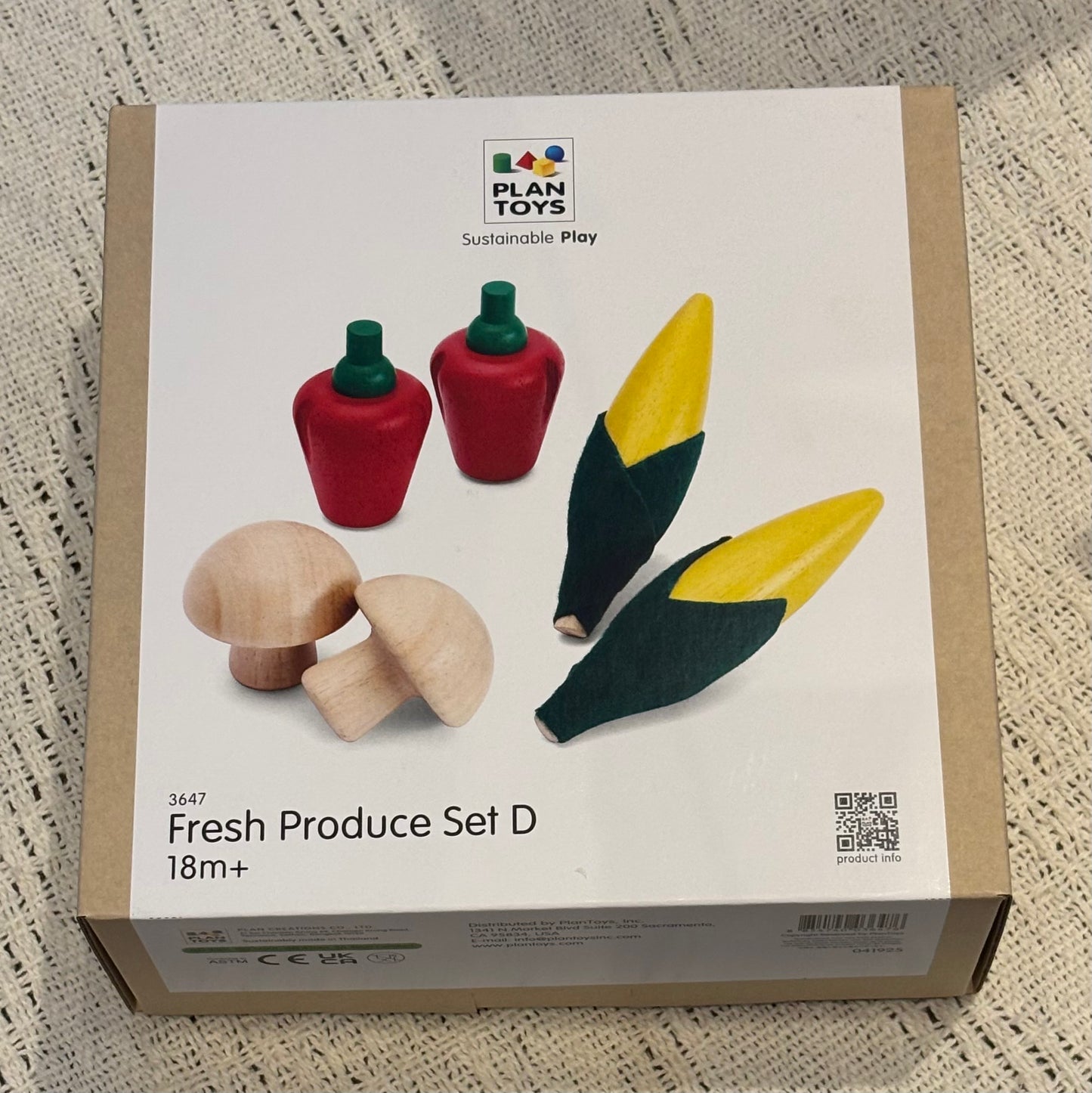 PlanToys Sustainable Play Fresh Produce Set D