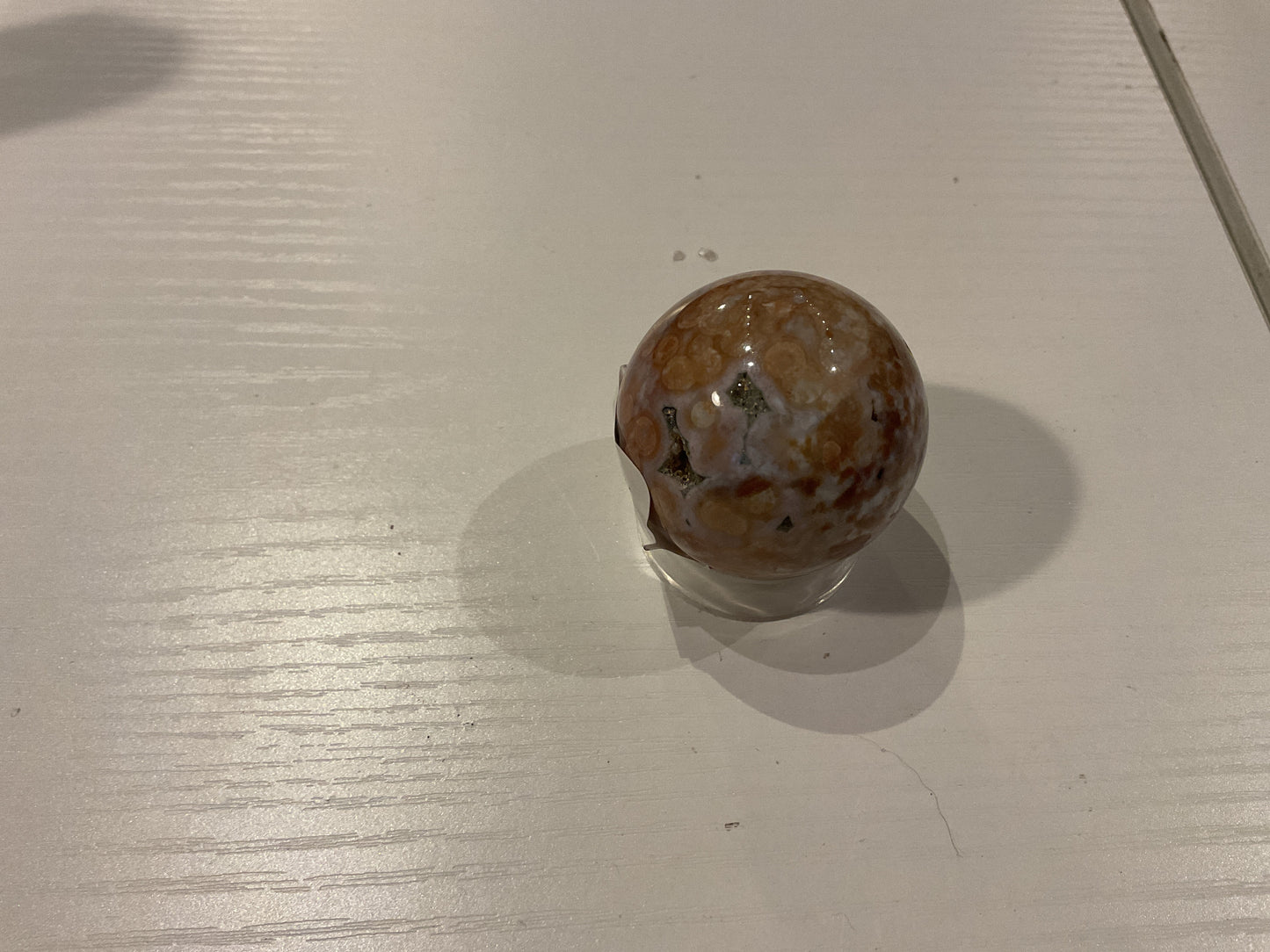 Ocean jasper sphere
