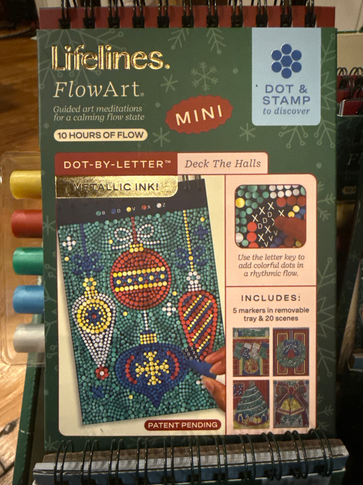Lifelines FlowArt Mini: Deck the Halls – Metallic Ink