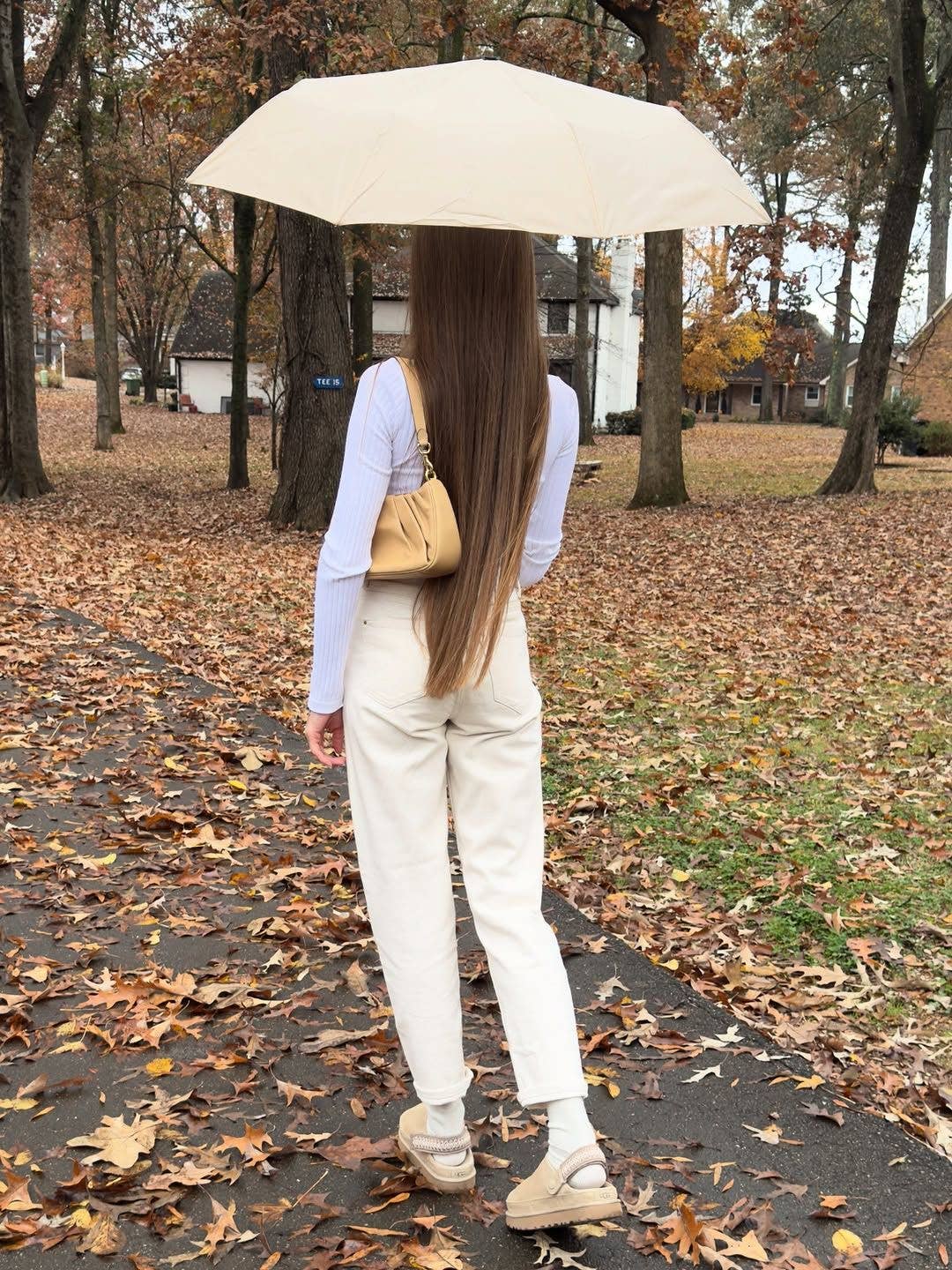 Vinrella - Wood Look Bottle Umbrella