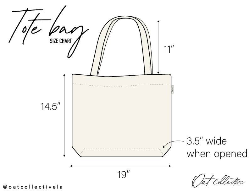 OAT COLLECTIVE - Basic Canvas Tote Bag