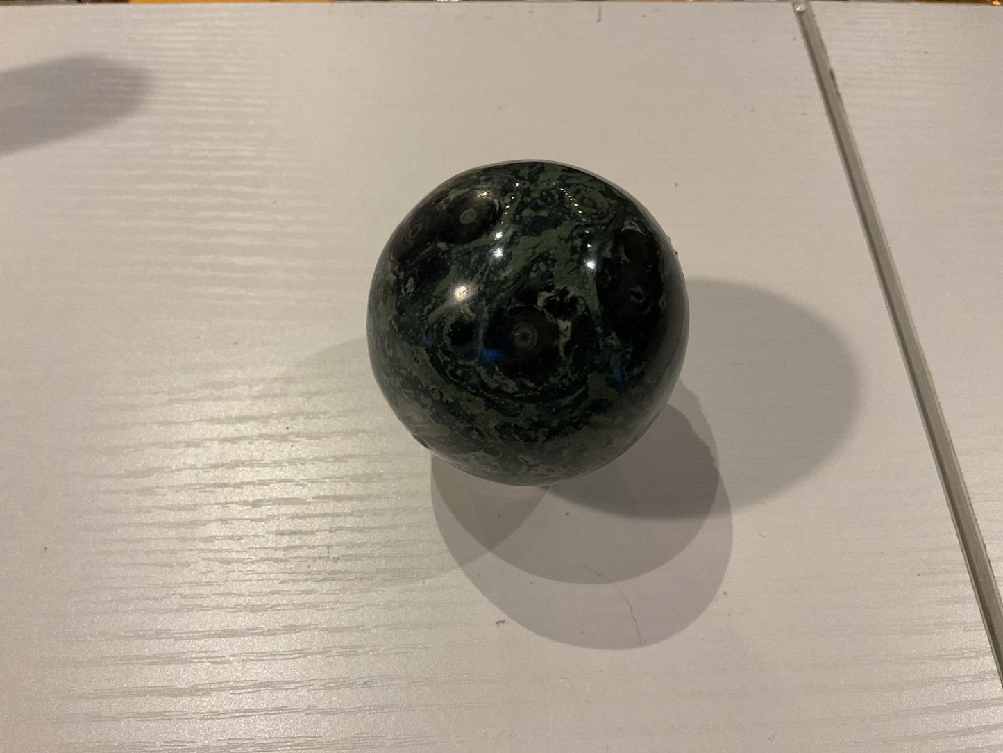 Kombaba jasper sphere