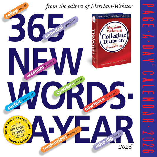 Hachette Book Group - 365 New Words-A-Year Page-A-Day® Calendar 2026