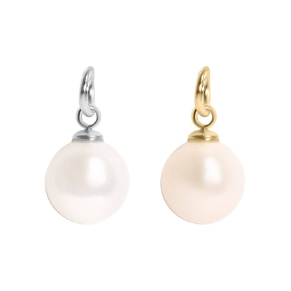 WJW - 8mm Glass Pearl Charms