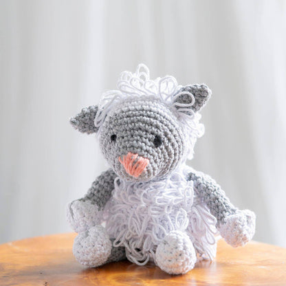 Hoooked Yarns - DIY Crochet Kit Lamb Lewy Eco Barbante