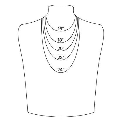 WJW - 18K Gold Paperclip Chain Necklace