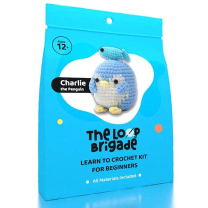Showcase - The LOOP Brigade: DIY Mini Crochet Kit - Charlie the Penguin