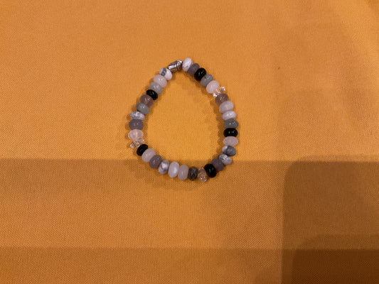 Multi gemstone bead bracelet