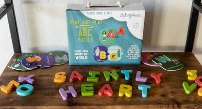 Saintly Heart LLC - Pray and Play ABC Puzzle