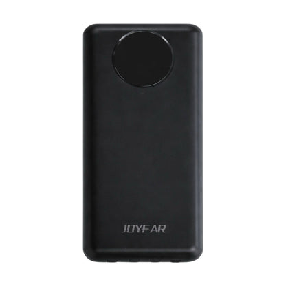 Mighty Wireless - Joyfar 10000mAh Power Bank Built-In 4 Charging Cable Black
