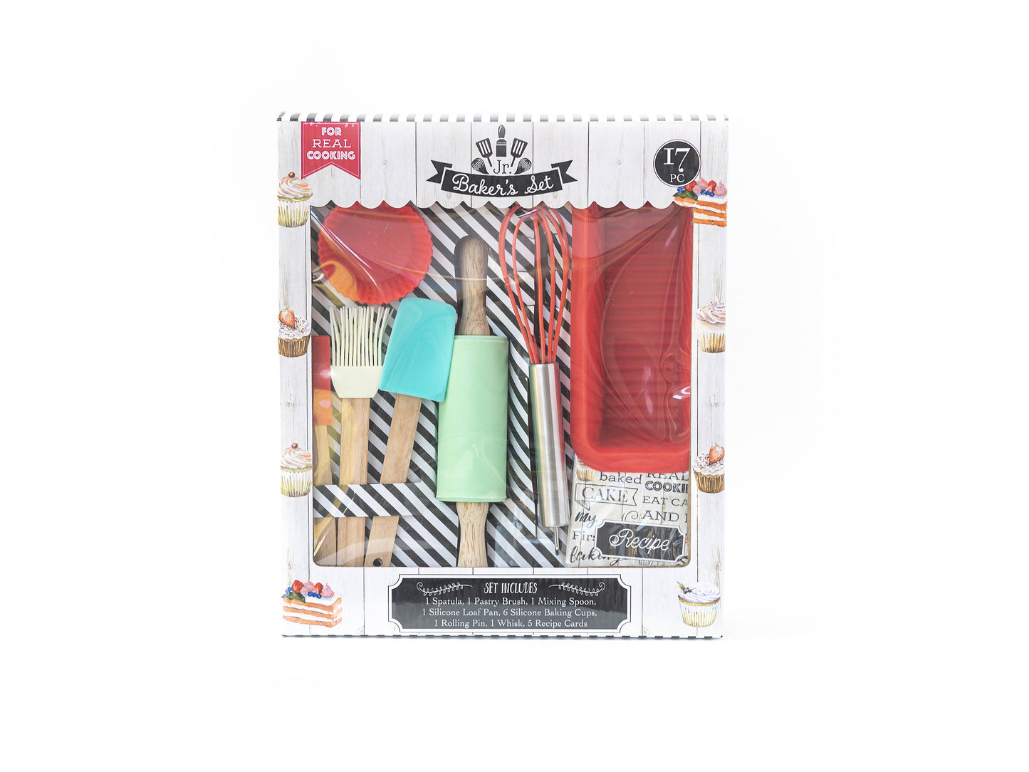 Handstand Kitchen - Jr Baker's Set – 17-Piece Kids Baking Kit