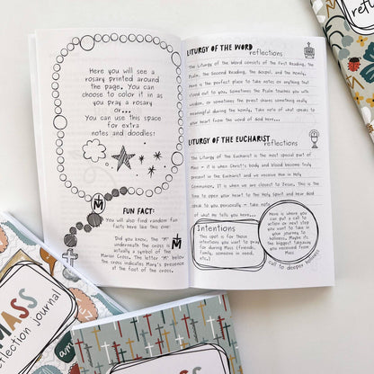 The Little Rose Shop - My Mass Reflection Journal