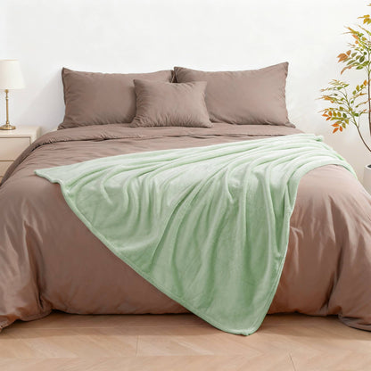 Awesome Home - Ultra Soft Cozy Fleece Throw Blanket, 50"Wx60"L