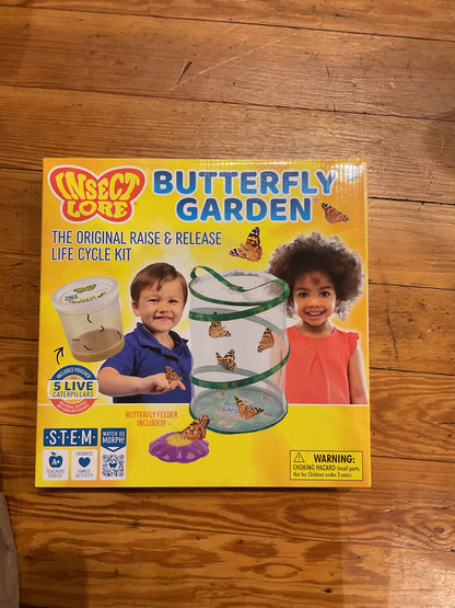 Insect Lore Raise and Release Butterfly Garden Kit