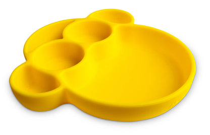 Think - Suction Plate Yellow Monkey
