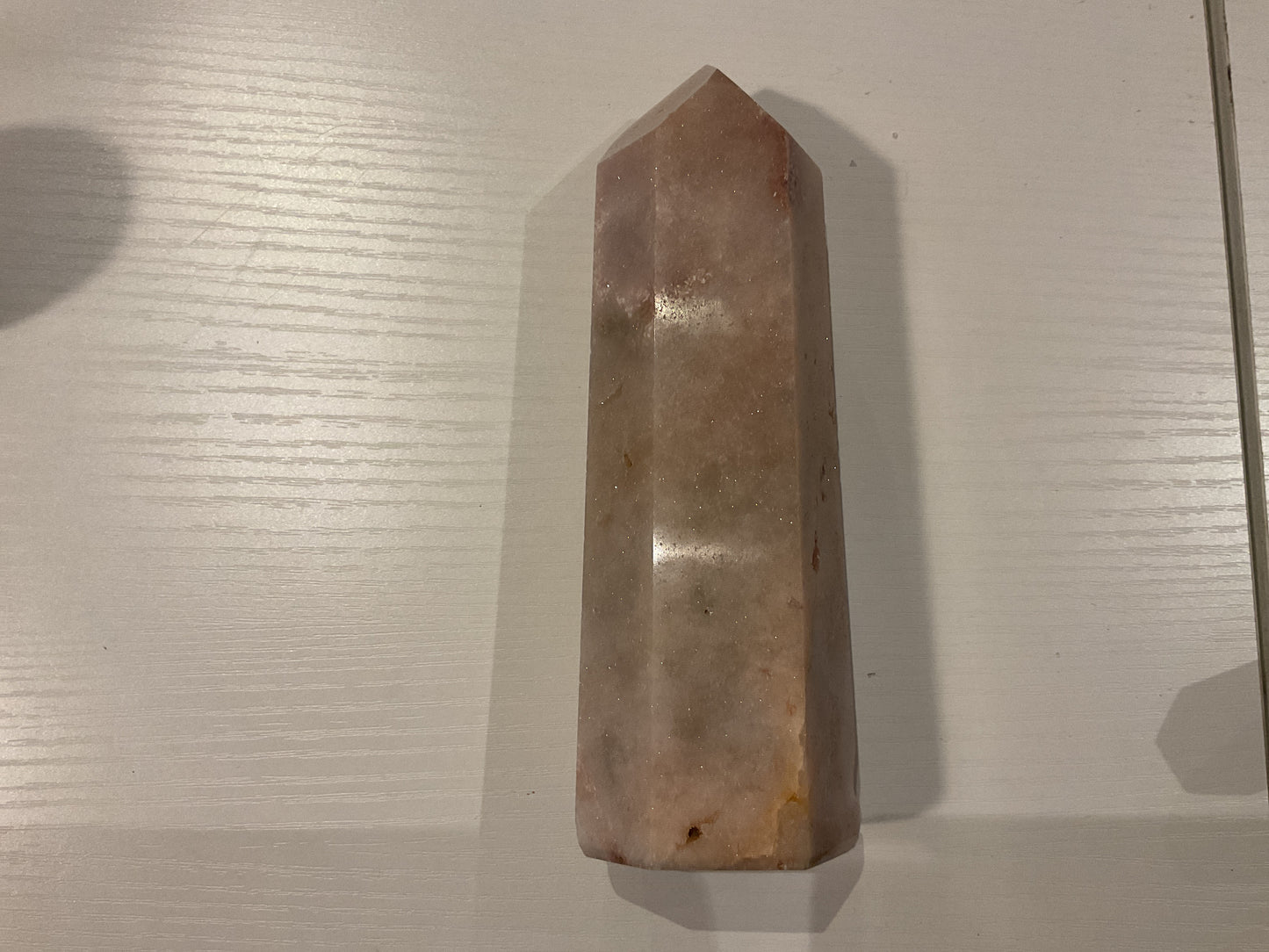Pink amethyst tower