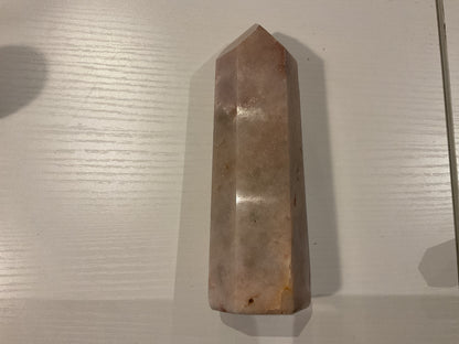 Pink amethyst tower