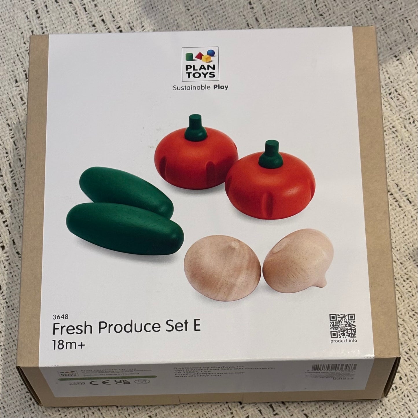PlanToys Sustainable Play Fresh Produce Set E