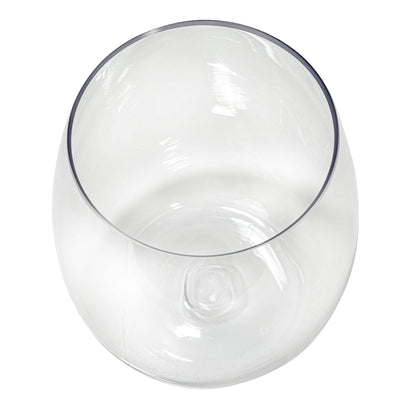 Portofino International Trading, USA - Plastic Stemless Wine Glass 12oz