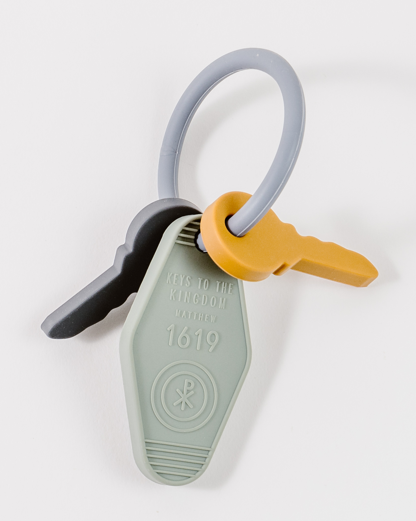 Be A Heart - Keys to the Kingdom Silicone Teethers
