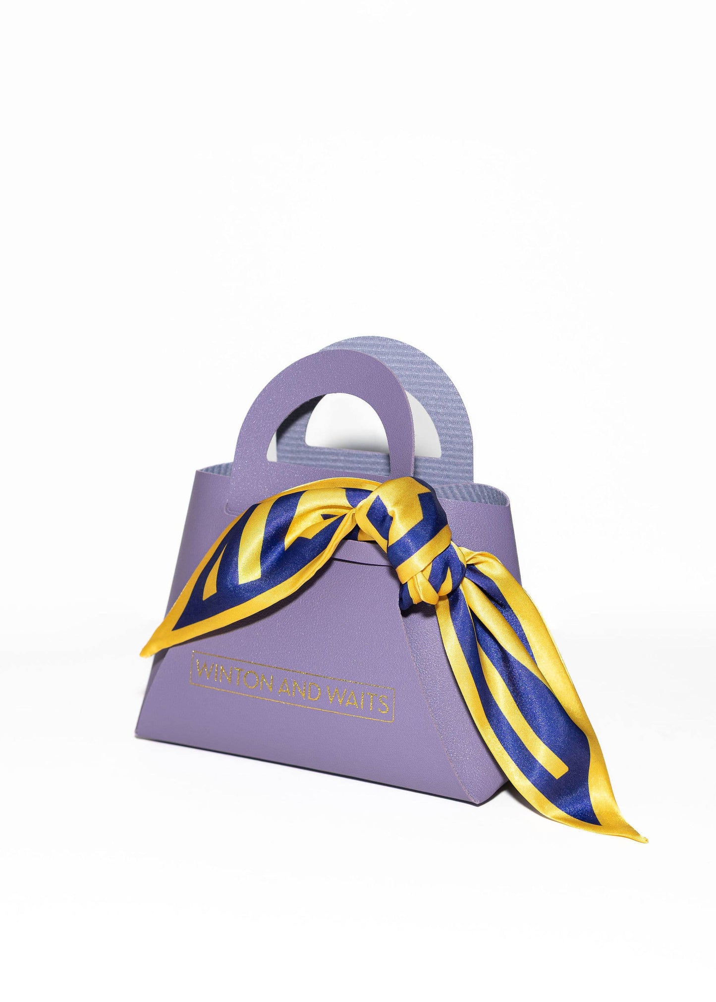 Winton and Waits - Game Day Accessory Scarf- Purple & Gold