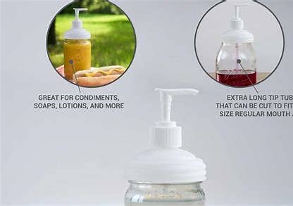 ReCAP® Mason Jars Pump Dispenser, Regular Mouth |