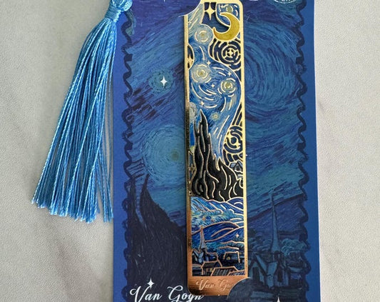 Art echo metal bookmark Van Gogh