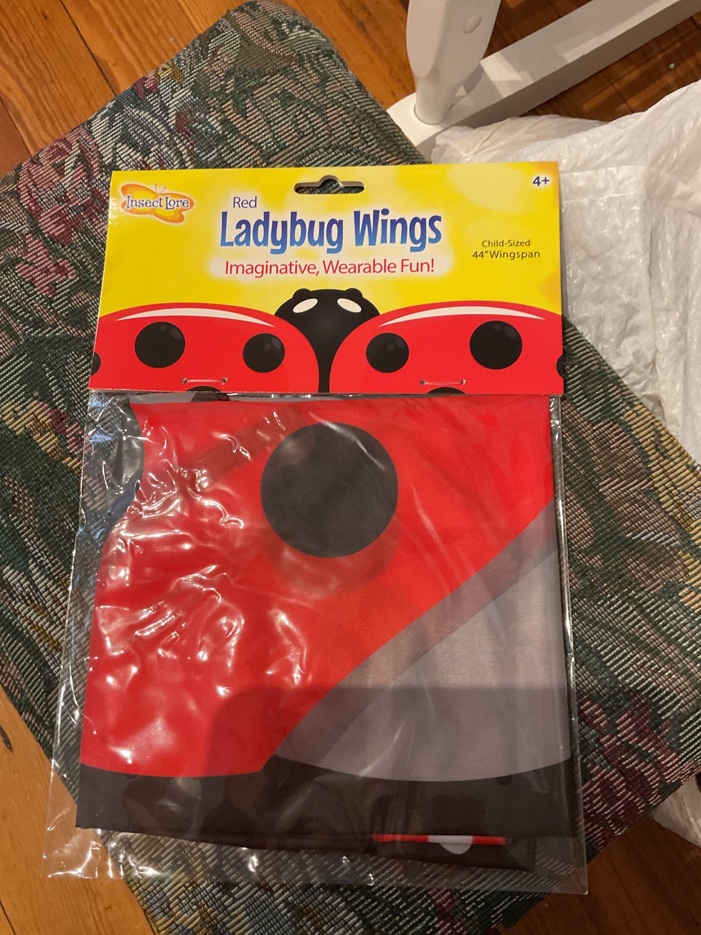 Red Ladybug Wings