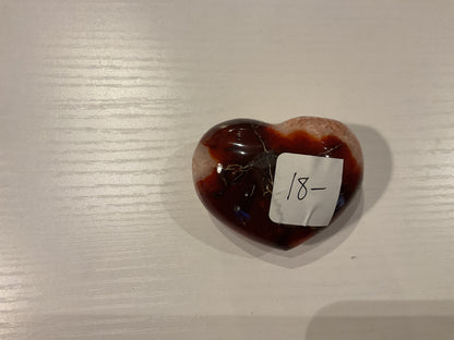 Carnelian heart