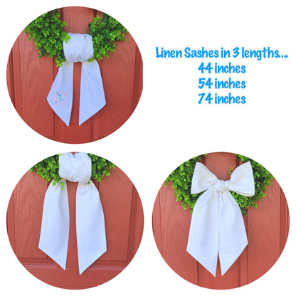 THE ROYALTY COLLECTION - Linen Blend Sashes