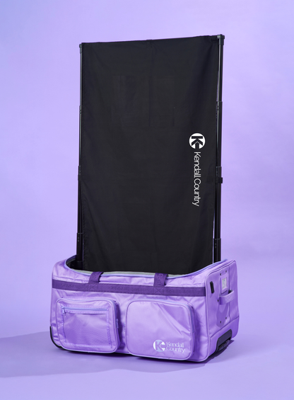 Kendall Country - Rolling Duffel Privacy Curtain – Raven Black
