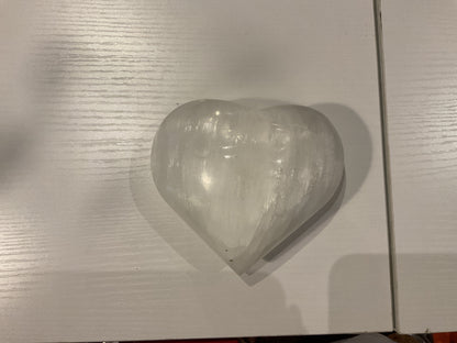 Selenite heart