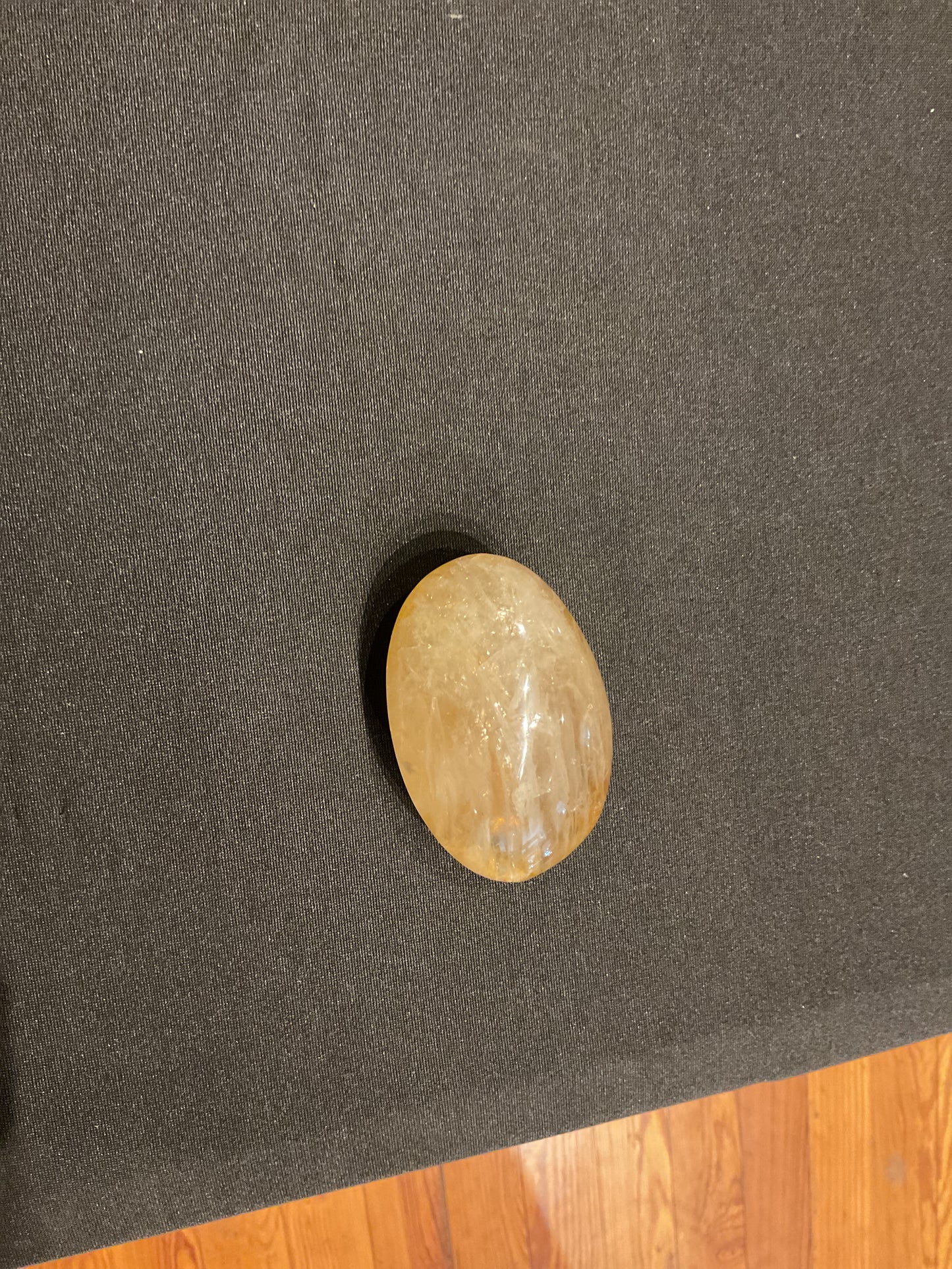Citrine Palm Stone