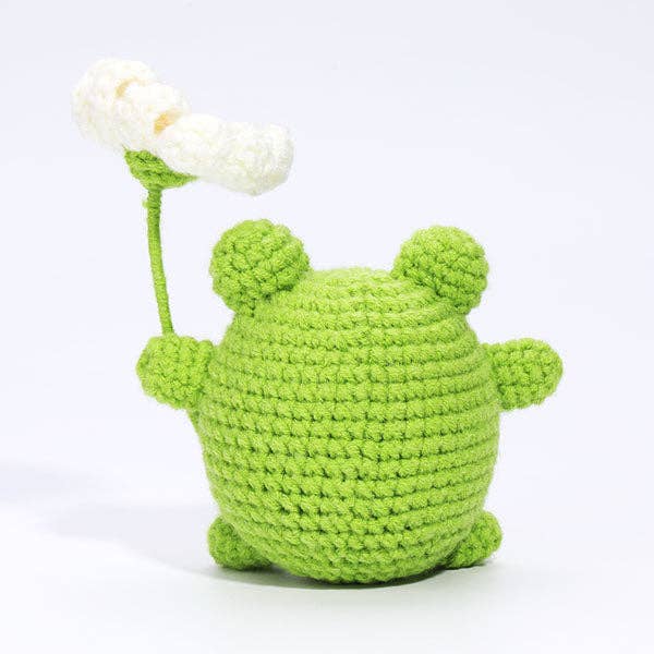 Showcase - The LOOP Brigade: DIY Mini Crochet Plush Toy Complete Kit For Beginners - Bogart the Frog