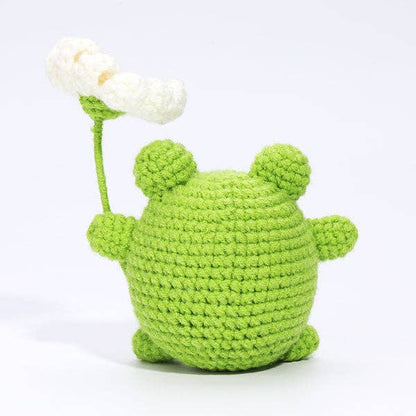 Showcase - The LOOP Brigade: DIY Mini Crochet Plush Toy Complete Kit For Beginners - Bogart the Frog