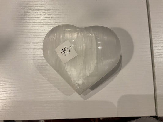Selenite heart