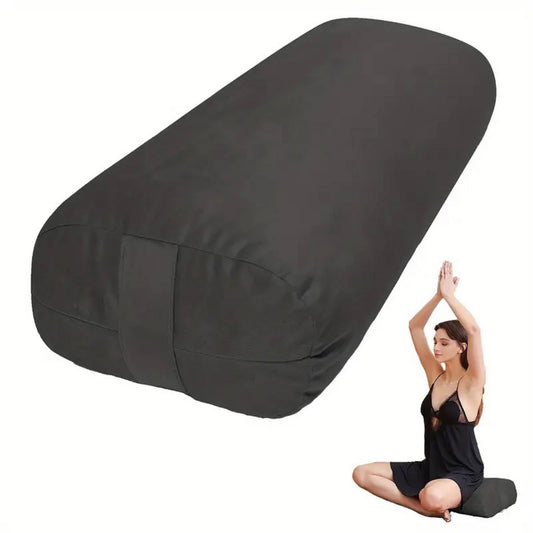 Cozy Trends - Yoga Firm Large Yoga Bolster Pillow Cushion 24" x 12"