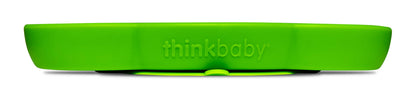 Think - Suction Plate Green Elephant