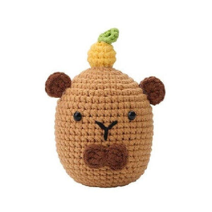 Showcase - The LOOP Brigade: DIY Mini Crochet Plush Toy Complete Kit For Beginners - Oliver the Capybara