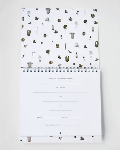 Be A Heart - Christian Baby Milestone Calendar