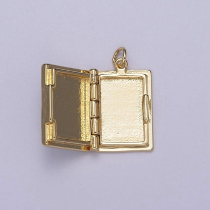 Aim Eternal - Pearl Locket Charm Necklace 14k Gold Filled Locket for Photo Necklace • Pearl Jewelry Heirloom personalized gift Supply C-112