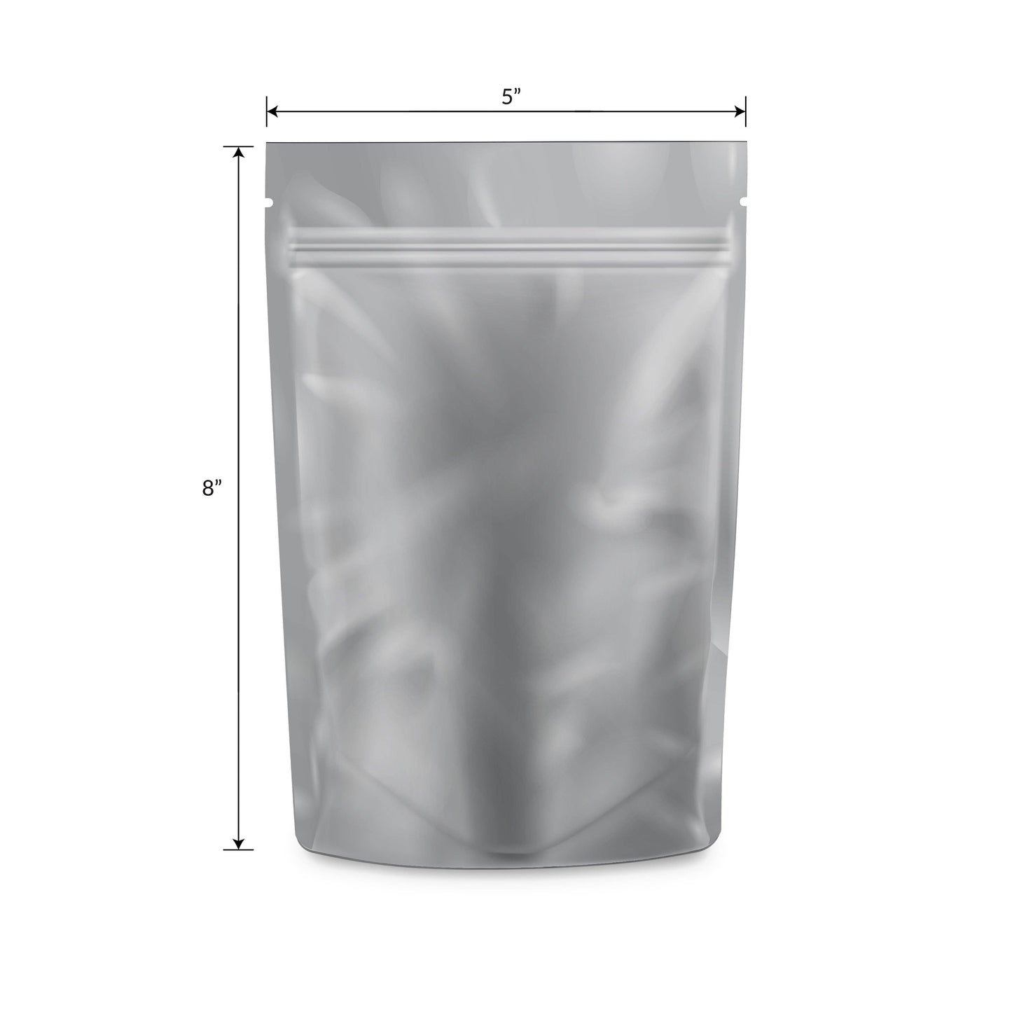 Cannatron - 1/2 Ounce Mylar Bags - Loud Lock - 100ct White/Clear