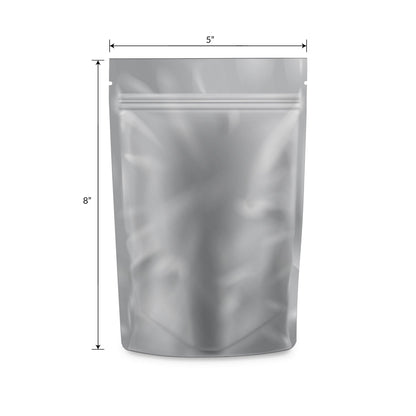 Cannatron - 1/2 Ounce Mylar Bags - Loud Lock - 100ct White/Clear