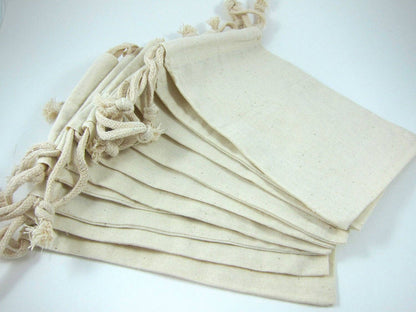 TBF - TBF 100% Cotton Canvas Value Drawstring Pouches / 12" x 14"