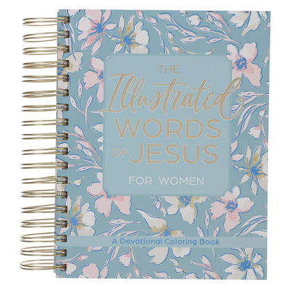 Christian Art Gifts - Coloring Devotional Illustrated Words of Jesus for Women