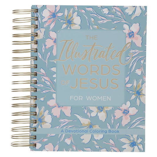 Christian Art Gifts - Coloring Devotional Illustrated Words of Jesus for Women